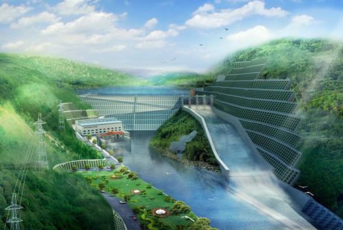 玉溪老挝南塔河1号水电站项目